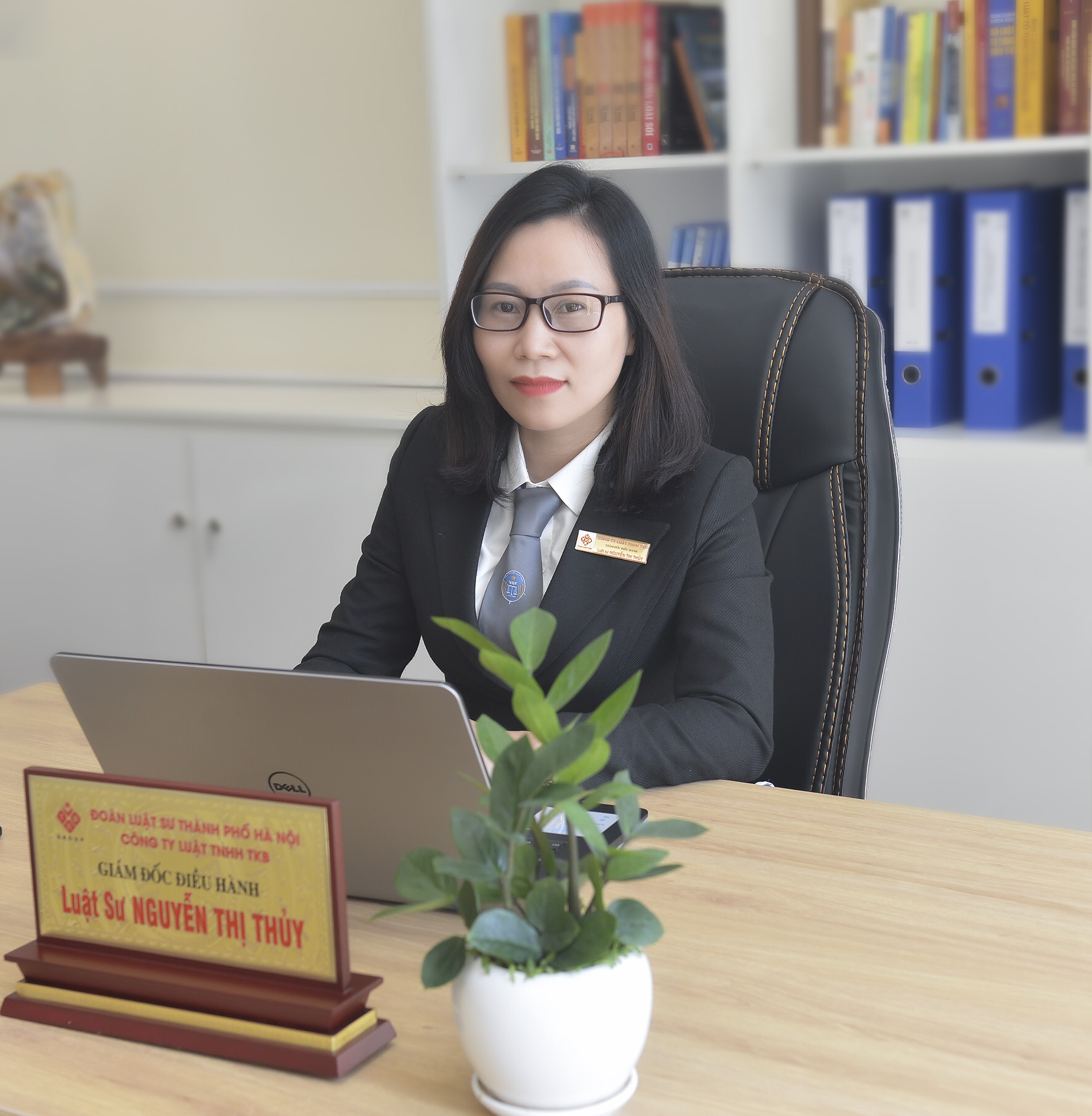 Luật sư Nguyễn Thị Thủy - Giám đốc Công ty Luật TNHH TKB
